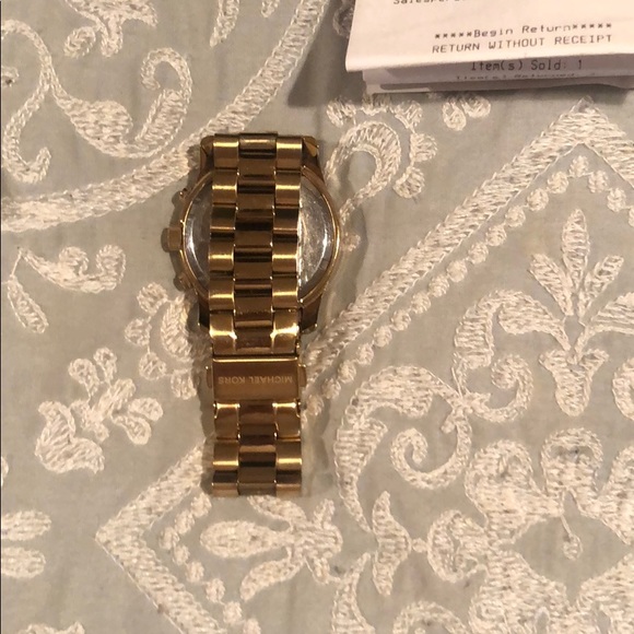 Michael Kors gold watch